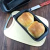 Bakning Mögel Tray Non-Stick Toast Loaf Pan Carbon Steel Bread Mold Bakeware Rectangular Cake Cupcake Mold Mold Mold