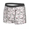 Caleçon Baseball Softball balle motif Boxer Shorts pour Homme Sexy 3D imprimé sous-vêtements culottes slips respirant