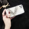 Cell Phone Cases Luxury Glitter Diamond Holder Phone Case For iPhone 14 13 12 11 Pro Max XR X XS 7 8 Plus SE2020 Bling Crystal Transparent Cover L230731