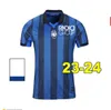 23 24 Atalanta FC 축구 유니폼 Lookman 2023 2024 Muriel de Roon Duvan Ata BC Bergamasca Maglia da Calcio 남자 아이들 1991 96 레트로 풋볼 셔츠 Boga L. Muriel DFG