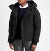 Herren Daunenjacke Winter Fourrure Parka Homme Jassen Chaquetas Oberbekleidung Wolfsfell Kapuze Herren Manteau Parkas Kanada Pufferjacken Hiver Doudoune Mantel Mann Männlich