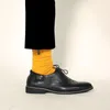 Erkekler Socks Renkli Pamuk Yüksek Kaliteli Düz Renk İş Gündelik Hafta Uzun 7 Çifti 230802