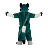 Professionell Fox Dog Mascot Costume Top Cartoon Anime Theme Character Carnival Unisex vuxna storlek Jul födelsedagsfest utomhusdräkt