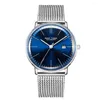 腕時計リーフタイガークラシックセリエRGA8215メンファッションビジネスドレス超薄い自動自発的機械腕時計 - スチールバンド
