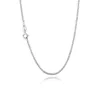 Chains Italian Niche Real 925 Sterling Silver Clavicle Chain Necklaces Sparkling Flash For Women Jewelry