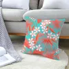 Cushion/Decorative Customizable Starfish Stripe Print Cushion Cover for Modern Sofa Home Decor Pink Coral Orange Cover