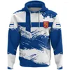 Męskie bluzy z kapturem Finlandia Zapocz z kapturem Men Fi Suomi Flag Flag Bluza Fińska kurtka unisex z kapturem ściągacza