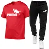 Chándales para hombre Chándal para hombre Camisetas y pantalones de chándal de algodón Trajes de manga corta para gimnasio de alta calidad para hombre Casual ONeck Tees Jogging Suit 230801