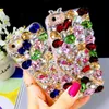 Cell Phone Cases Heart Crystal Stone Lens Phone Case For IPhone 14 13 12 7 8 X XS Max XR Samsung Galaxy S21 S22 S20 FE s10 s9 Plus Note 9 10 20 L230731