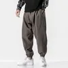 Men's Pants Spring Summer Men Casual Korean Style Fashion Solid Color Loose Streetwear Male Harem M-5XL