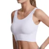 Shapers voor dames Sportbeha Geen gewatteerde tops Workout tanktop Wirefree Longline Fitness Yoga Crop Naadloos Ademend