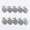 Pendentif Colliers 10 Pcs Naturel Gem Pierre Perles Guérison Reiki Chakra Méditer Figure Choko Charme Bijoux IN3264