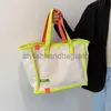 Totes Marchio di moda con borse di tela nello stesso colore contrastante borse da donna Borse da shopping in tela di arte coreana borse a tracolla alla modahandbagsstore