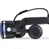 VR Shinecon Virtual Reality okulary 3D 3D Gogle Helmet do iPhone'a Android Smartfon Gra stereo wideo IMAX