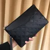 Classic leather Embossed clutch bags Man Women fashion fold messenger bag Designer wallet handbag Pruses shoulder bag