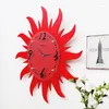 Wall Clocks Glass Wood Clock Kitchen Kids Quiet Large Modern Hall Living Room Reloj De Pared Home Decor Luxury YY50WC