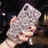 Cell Phone Cases Luxury Glitter Diamond Rhinestone Phone Case For Samsung S23 S22 S21 S20 S10 S9 Plus + Ultra Fe Note 10 20 Silicone Bling Cover L230731