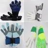 2023-Adultos tecido de látex luvas de goleiro de futebol profissional sem proteção de dedo