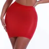 Etek kadın iç çamaşırı mini etek 2023 yaz parlak bodycon kalem parti yüksek bel sıkı moda bayanlar kulüp giysileri