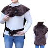 Eşarplar Daha Uzun Kadın Ceketler Vücut Mink Velvet Şarj Edilebilir Yelek Battaniye Bayanlar Sıcak Isıtma USB Kadınların Kadın Kış Giysileri