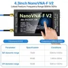 NanoVNA-F V2 Vector Network Analyzer 50KHz-3GHz Antenna HF VHF UHF VNA 4.3 Inch With 5000MAh