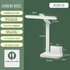 Table Lamps Wholesale Pen Holder Rechargeable Study Lamp 3 Color Temperature Touch Reading Desk Light