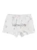 Panties LJMOFA 2pcs Girls Pink Stripes Briefs Cotton Underwear for Teenage Kids Breathable Soft Cartoon Underpants Florals Boxers B157 x0802