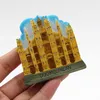 Magneti per frigorifero Magneti per frigorifero 3D Dubai vela el souvenir frigorifero magnetico pasta decorazione domestica architettura Collezione Regali 230802