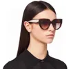 2023 Nouveau designer de luxe P nouvelle célébrité en ligne Tiktok star même style lunettes de soleil polyvalentes pour femmes PR14WS