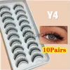 False Eyelashes Wholesale Fluffy 3D Mink Lashes maquillage Mink False Eyelashes pestana Dramatic Volume Bulk Fake Eyelash Wholesale Lashes x0802