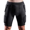Mäns shorts anti-kollision män fotboll fotboll basket vadderade skydd shorts leggings kompression byxor 230802