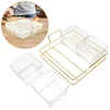 Dinnerware Sets Glass Bowl Kitchen Fruit Platter Plate Counter Bowls Table Centerpiece Snack Organizer Countertop Dishes