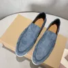 Zapatos de vestir Mocasines de hombre de alta calidad Zapatos planos de cuero de gamuza 2023 verano resbalón en mocasines casuales zapatos de conducción moda 230801