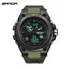 Wristwatches Multifunctional Special Forces Watches Double Display Waterproof Luminous Outdoor Sports Electronic Watch For Men Models Trendy