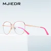 Lunettes de soleil MJIEDR mode femmes rétro Anti lumière bleue bloquant les lunettes cadre ordinateur lunettes Protection des yeux lunettes