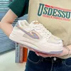 Casual Women Platform Designer Top Fashion Shoes Sneakers Woman Leather Girls Beige Green White Outdoor Womens Lace-Up Flat Sports Trainers Shoessi 36-41 S S SI