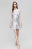 Designer Sleeveless Round Neck Dress 2023 Spring/Summer Fashion 3D Flower Handmade Beaded Dress