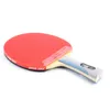 Bord Tennis Raquets 6002 Professionell racket med orkan 8 och tennbåge gummi fl -handtag skakning håll ping pong bat fall 230801