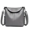 New European and American Fashion Mom's Bag Simple and Casual Large Capacity PU One Shoulder Fashion Crossbody Bag