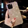 Cas de téléphone portable Cas de téléphone de luxe Glitter Bling Crystal Diamond pour Samsung S23 S22 S21 S20 S10 Plus + Ultra Fe Note 10 20 ZFlip 3 ZFold 4 Cover L230731
