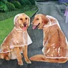 Vêtements pour chiens imperméable transparent grand animal de compagnie de taille moyenne vêtements imperméables veste pluie fournitures essentielles