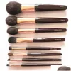 Diğer Sağlık Güzellik Ürünleri CT Komple Makyaj Fırçaları Set 8-PCS Bronzer Allık Toz Scpt Foundation Göz Blenderi Blender Smudge Liner Dudak Dhisa