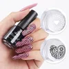 Nagellack Biutee, 8 ml, 24 Farben, Stempelkunstlack mit abziehbarem Latex, Schwarz, Weiß, bunte Stempeldekoration, 230802