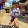 يدور جيرسي لركوب الدراجات MLC Long Sleeve Cycling Wear Women Women’s Switshirt Suit Summer Treatable Phemsuit Disual Cycling Cycling Wear 230801