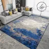 Tapis Lumière Luxe Paysage Tapis Simple Chambre Abstraite Tapis Rayé Salon Tapis Cuisine Tapis Antidérapant Hôtel Décoration Tapis R230802