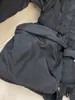 Clássico feminino carta outwear casacos cintura cordão fino jaqueta protetor solar top roupas preto branco com capuz jaquetas de manga comprida SML