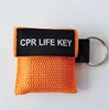 Wholesale CPR Resuscitator Keychain Emergency Face Shield First Help Mask for Health Care Tools