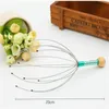 Manual scalp hand head massager head before neck scalp massager claw items with full-quality stainless steel wire relxing Free shipping JL1747