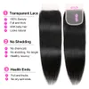 Lace s Transparent Frontal Clre Only Peruvian Straight Human Hair 13x4 4x4 Remy 5x5 230809