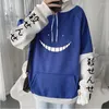 Herrtröjor korosensei anime mord klassrum tröja män vinter hajuku streetwear gotiska kvinnor kläder överdimensionerade hoodie